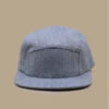 5 Panel Blank Heather Grey 2 5 Panel Blank Heather Grey -Monde Chapeau 5 panel blank heather grey