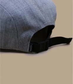 5 Panel Blank Heather Grey -Monde Chapeau 5 panel blank heather grey 2