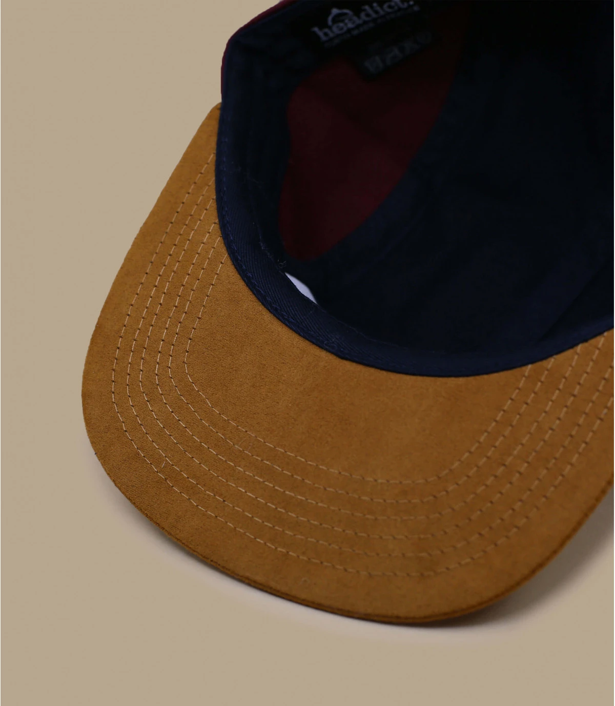 5 Panel Chambray Beige Suede Brown Navy Burgundy 6 5 Panel Chambray Beige Suede Brown Navy Burgundy – Image 4