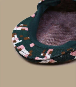 Kangol 504 Pixelated Plaid Pine Cream -Monde Chapeau 504 pixelated plaid pine cream 3