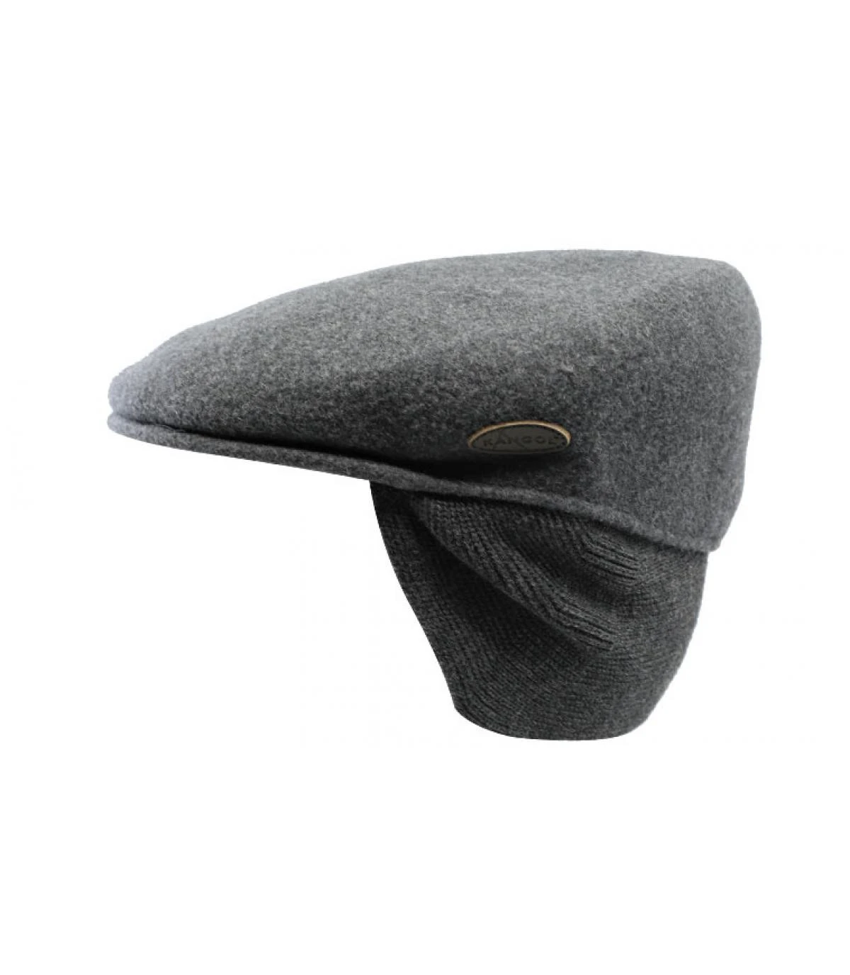 Kangol 504 Wool Earflap Dk Flannel 4 Kangol 504 Wool Earflap Dk Flannel – Image 2