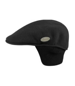 Kangol 504 Wool Earflap Noir 7 Kangol 504 Wool Earflap Noir -Monde Chapeau 504 wool earflap noirBeret20noir20cache20oreilles