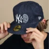 NEW ERA 5950 Paisley NY Denim 2 NEW ERA 5950 Paisley NY Denim -Monde Chapeau 5950 paisley ny denim