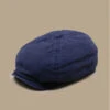 Stetson 6 Panel Delave Organic Cotton Navy -Monde Chapeau 6 panel delave organic cotton navy