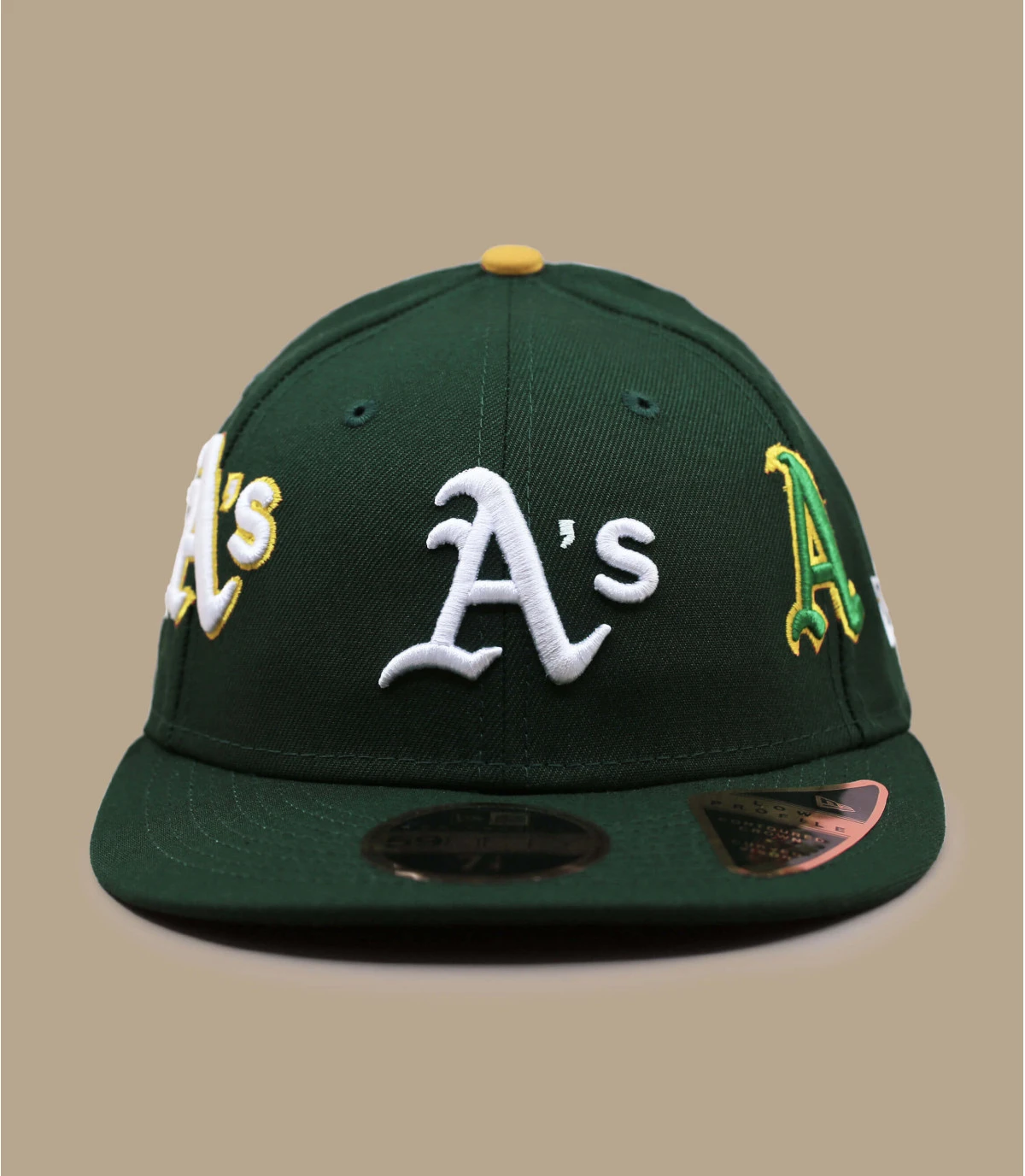 NEW ERA All Over Logo 5950 Low Profile Athletics 4 NEW ERA All Over Logo 5950 Low Profile Athletics – Image 2
