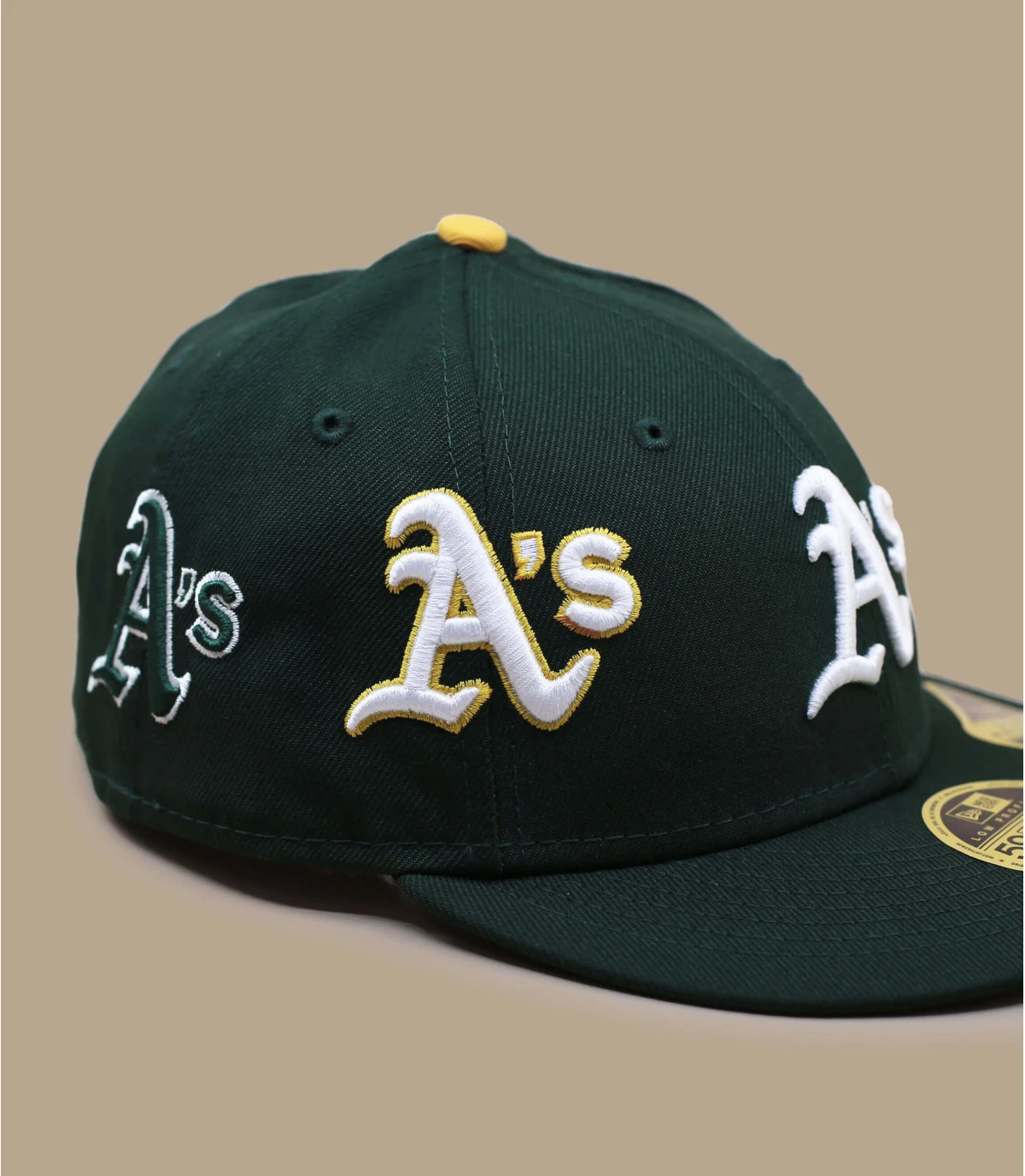 NEW ERA All Over Logo 5950 Low Profile Athletics 6 NEW ERA All Over Logo 5950 Low Profile Athletics – Image 4