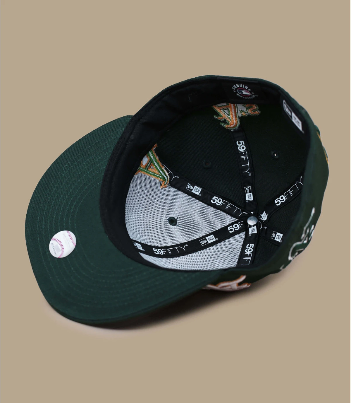 NEW ERA All Over Logo 5950 Low Profile Athletics 8 NEW ERA All Over Logo 5950 Low Profile Athletics – Image 6