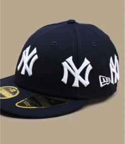 NEW ERA All Over Logo 5950 Low Profile NY 10 NEW ERA All Over Logo 5950 Low Profile NY -Monde Chapeau all over logo 5950 low profile ny 2