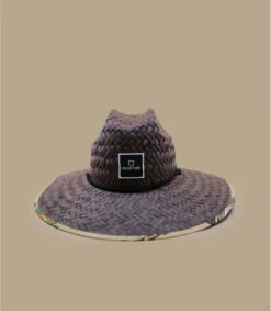 Brixton Alpha Square Sun Hat Brown Straw -Monde Chapeau alpha square sun hat brown straw 1