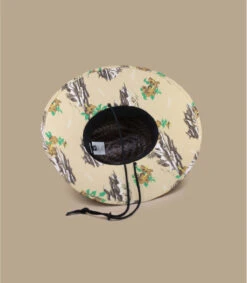 Brixton Alpha Square Sun Hat Brown Straw -Monde Chapeau alpha square sun hat brown straw 3