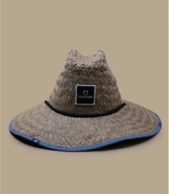 Brixton Alpha Square Sun Hat Tan Dusty Blue -Monde Chapeau alpha square sun hat tan dusty blue 2