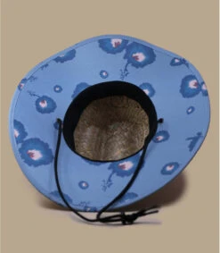 Brixton Alpha Square Sun Hat Tan Dusty Blue -Monde Chapeau alpha square sun hat tan dusty blue 3