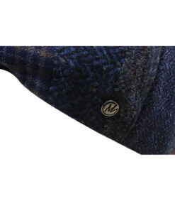 Angelo Patchwork Bleu 7 Angelo Patchwork Bleu -Monde Chapeau angelo patchwork bleugavroche20laine20rayures20bleu