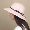 Apoline Mauve -Monde Chapeau apoline mauvecapeline20violet20paille20Apoline20mauve