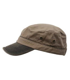 Stetson Army Cap Cotton Brown -Monde Chapeau army cap cotton brownArmy20Cap20Cotton20brown20Stetson