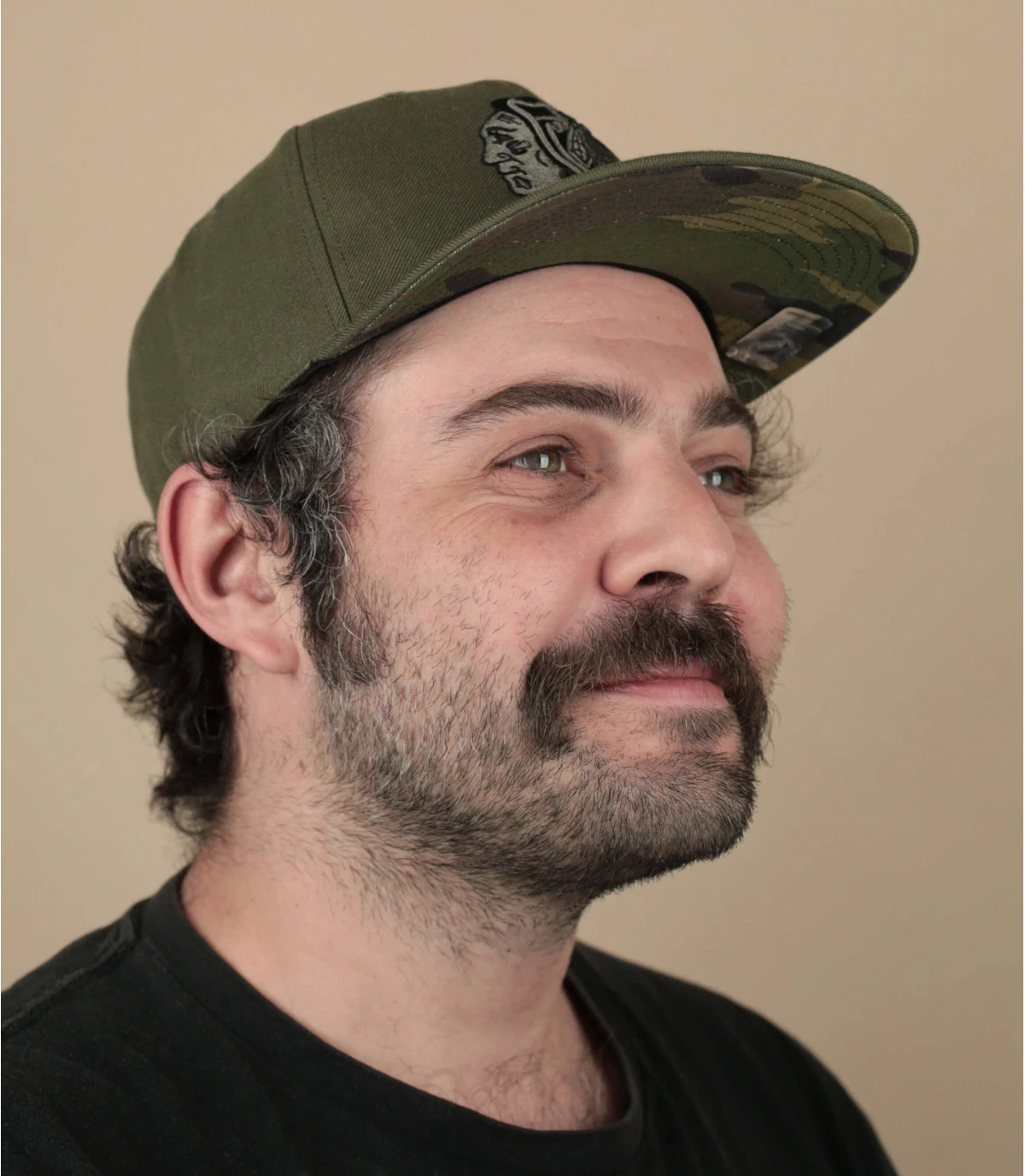 '47 BRAND Ballpark Camo Captain Blackhawks Sandalwood 3 '47 BRAND Ballpark Camo Captain Blackhawks Sandalwood