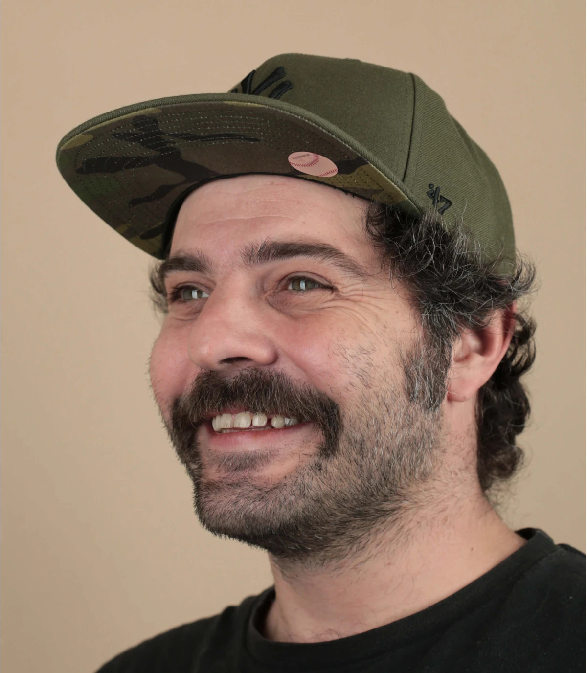 '47 BRAND Ballpark Camo Captain NY Sandalwood 3 '47 BRAND Ballpark Camo Captain NY Sandalwood