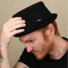 Kangol Bamboo Mowbray Black 1 Kangol Bamboo Mowbray Black -Monde Chapeau bamboo mowbray black