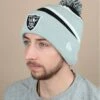 NEW ERA Beanie NFL Striped Raiders 1 NEW ERA Beanie NFL Striped Raiders -Monde Chapeau beanie nfl striped raiders