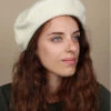 Beret Classique Ecru 1 Beret Classique Ecru -Monde Chapeau beret classique ecruBeret20femme20ecru20Beret20classique20ecru