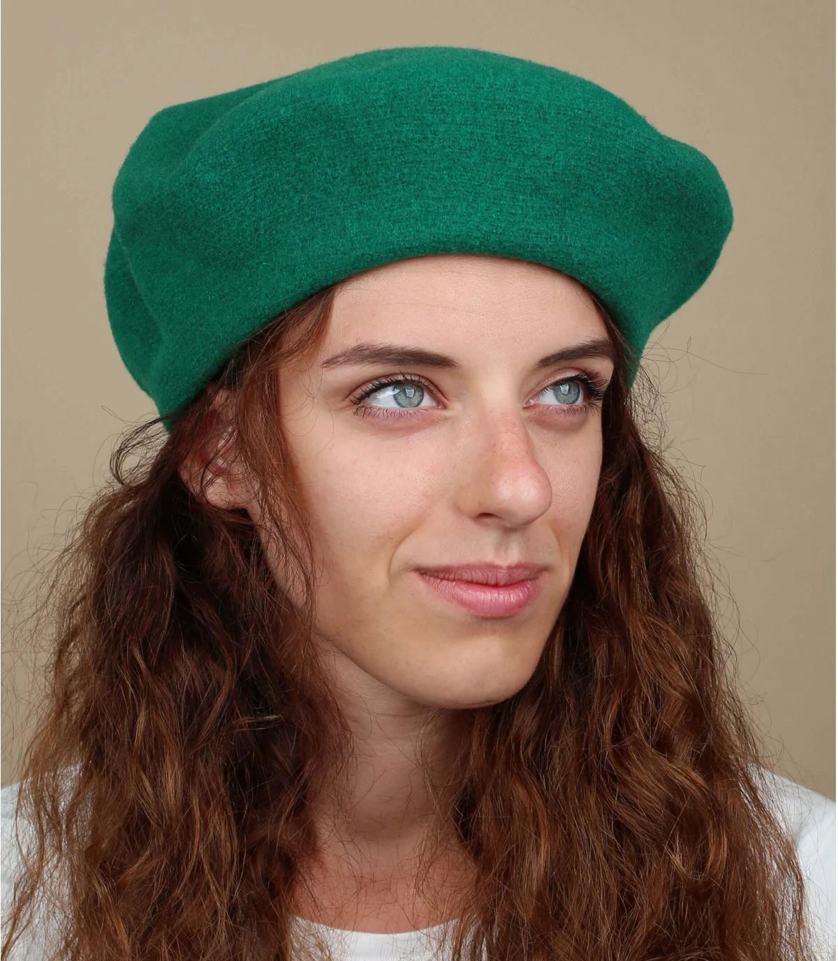 Beret Classique Vert Emeraude Wm 3 Beret Classique Vert Emeraude Wm