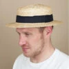 Boater Natural 2 Boater Natural -Monde Chapeau boater naturalcanotier20paille20galon20noir20Boater20natural