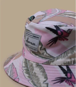 Bob Rika Pink -Monde Chapeau bob rika pink 2