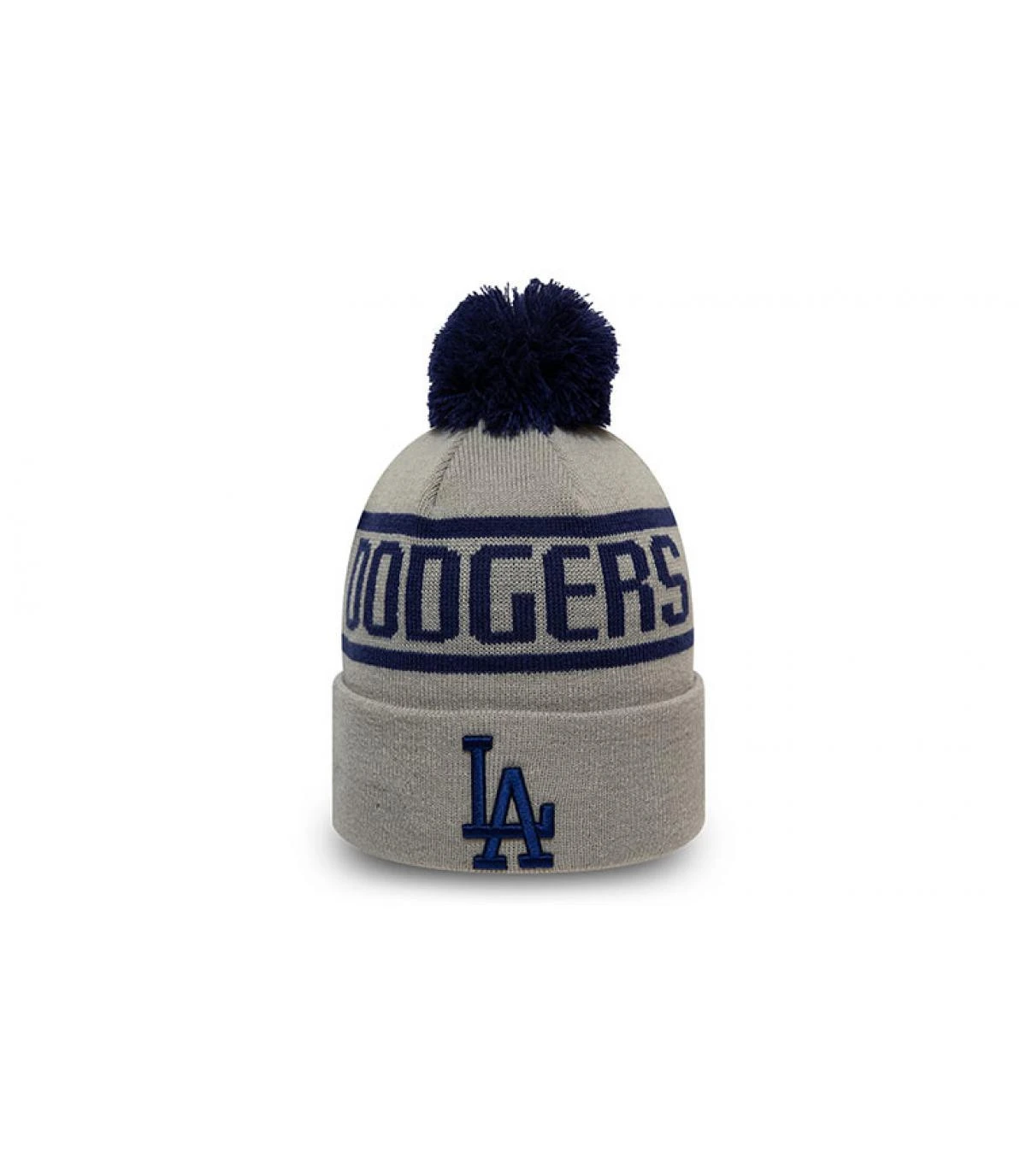 NEW ERA Bobble Knit LA Gray 4 NEW ERA Bobble Knit LA Gray – Image 2
