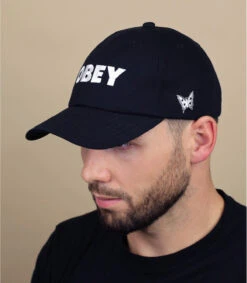 OBEY Bold Strapback Black