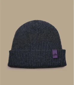 Bonnet Ahoy Anthracite Purple. Eco & Fabriqué En France