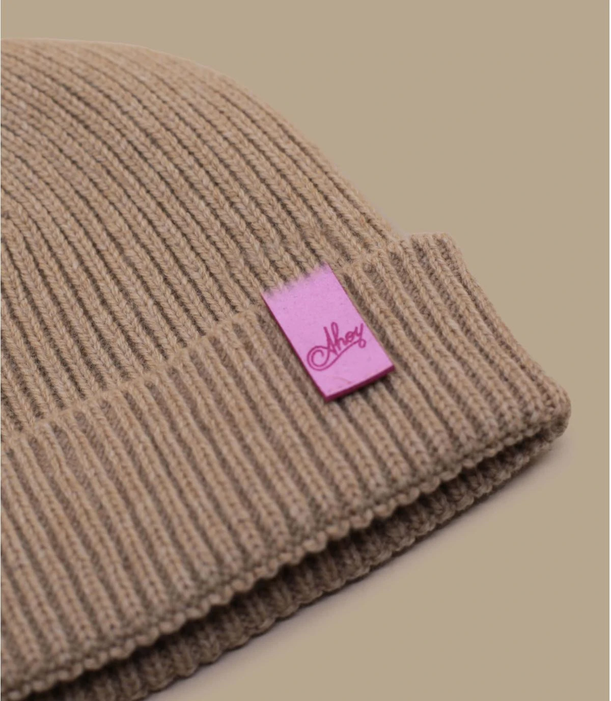 Bonnet Ahoy Camel Pink. Eco & Fabriqué En Franceble 4 Bonnet Ahoy Camel Pink. Eco & Fabriqué En Franceble – Image 2