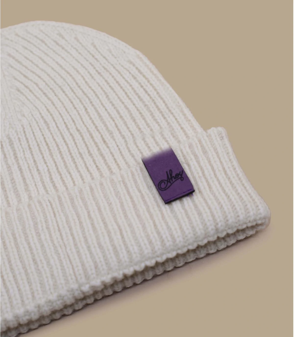 Bonnet Ahoy Natural Purple. Eco & Fabriqué En France 4 Bonnet Ahoy Natural Purple. Eco & Fabriqué En France – Image 2