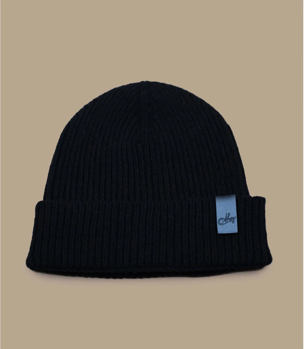 Bonnet Ahoy Navy Blue . Eco & Fabriqué En France 3 Bonnet Ahoy Navy Blue . Eco & Fabriqué En France