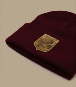 Bonnet Bravery Burgundy -Monde Chapeau bonnet bravery burgundy 1
