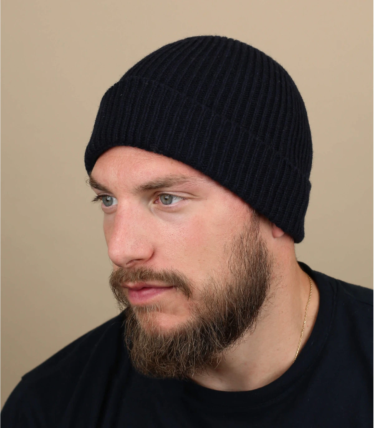 Bonnet Fabriqué En France Laine Recyclée Marine 3 Bonnet Fabriqué En France Laine Recyclée Marine