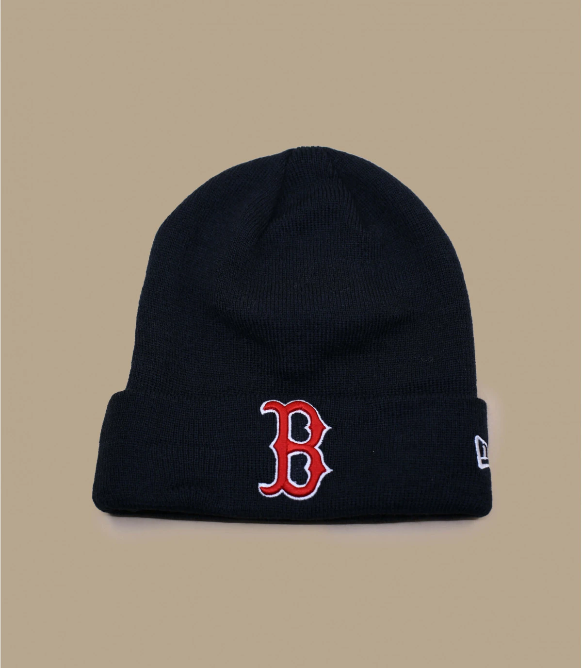 NEW ERA Bonnet MLB Essential Cuff Boston Team 3 NEW ERA Bonnet MLB Essential Cuff Boston Team