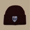 Bonnet Niseko Burgundy -Monde Chapeau bonnet niseko burgundy