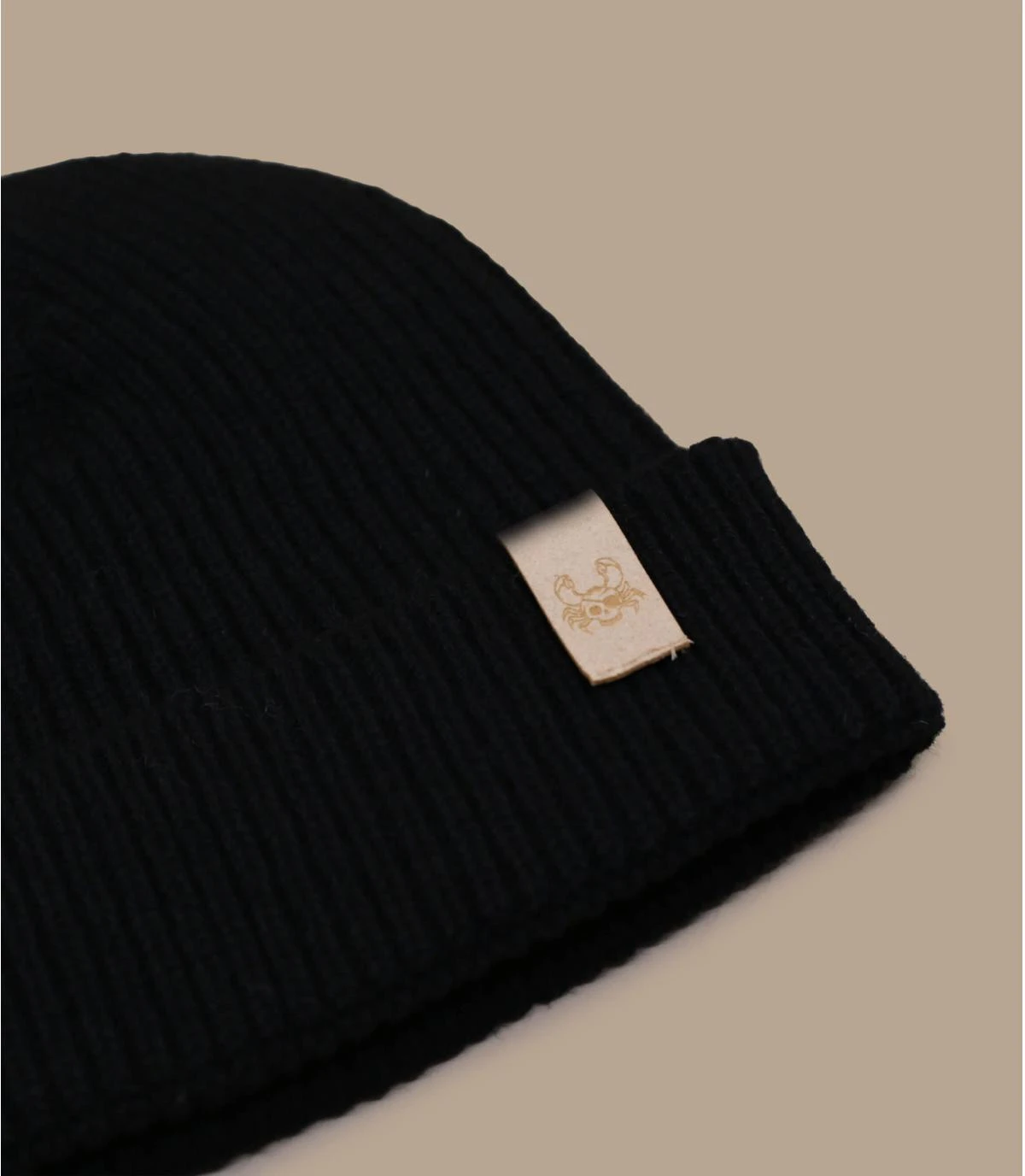 Bonnet Ocean Legend Black Beige. Eco & Fabriqué En France 4 Bonnet Ocean Legend Black Beige. Eco & Fabriqué En France – Image 2