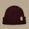 Bonnet Ocean Legend Burgundy Beige. Eco & Fabriqué En France 2 Bonnet Ocean Legend Burgundy Beige. Eco & Fabriqué En France -Monde Chapeau bonnet ocean legend burgundy beige eco fabrique en france