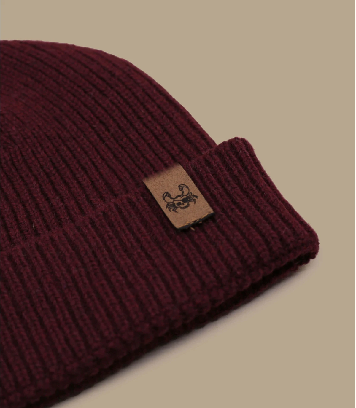 Bonnet Ocean Legend Burgundy Brown. Eco & Fabriqué En France 4 Bonnet Ocean Legend Burgundy Brown. Eco & Fabriqué En France – Image 2