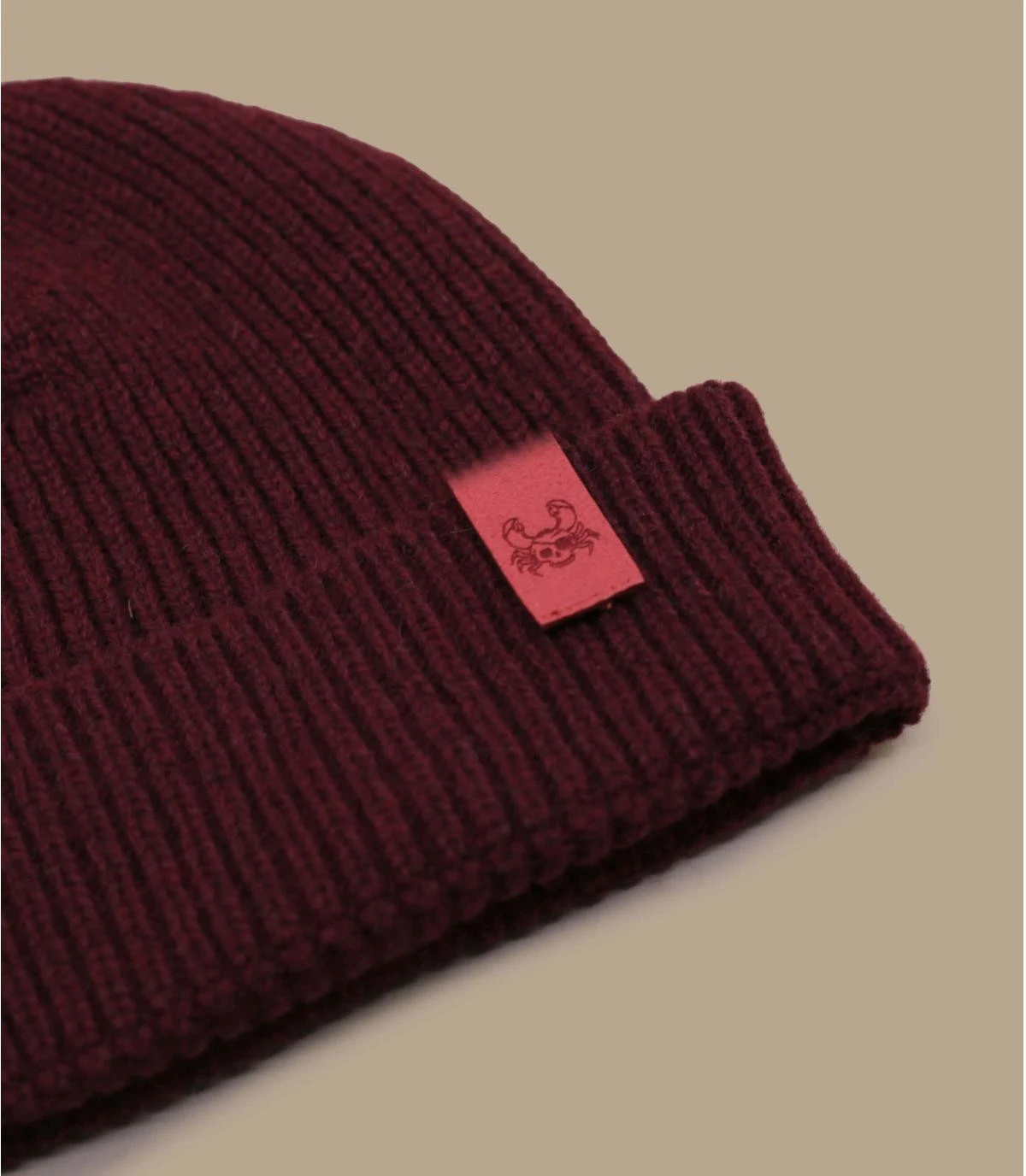 Bonnet Ocean Legend Burgundy Red. Eco & Fabriqué En France 4 Bonnet Ocean Legend Burgundy Red. Eco & Fabriqué En France – Image 2