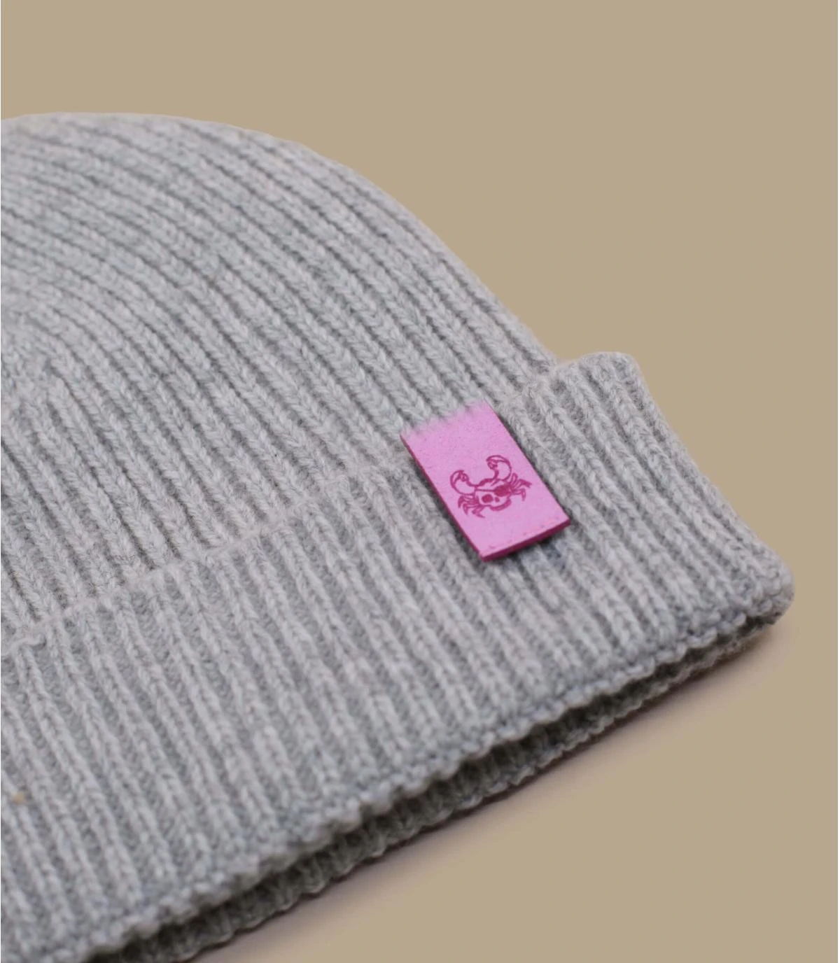 Bonnet Ocean Legend Grey Pink. Eco & Fabriqué En France 4 Bonnet Ocean Legend Grey Pink. Eco & Fabriqué En France – Image 2