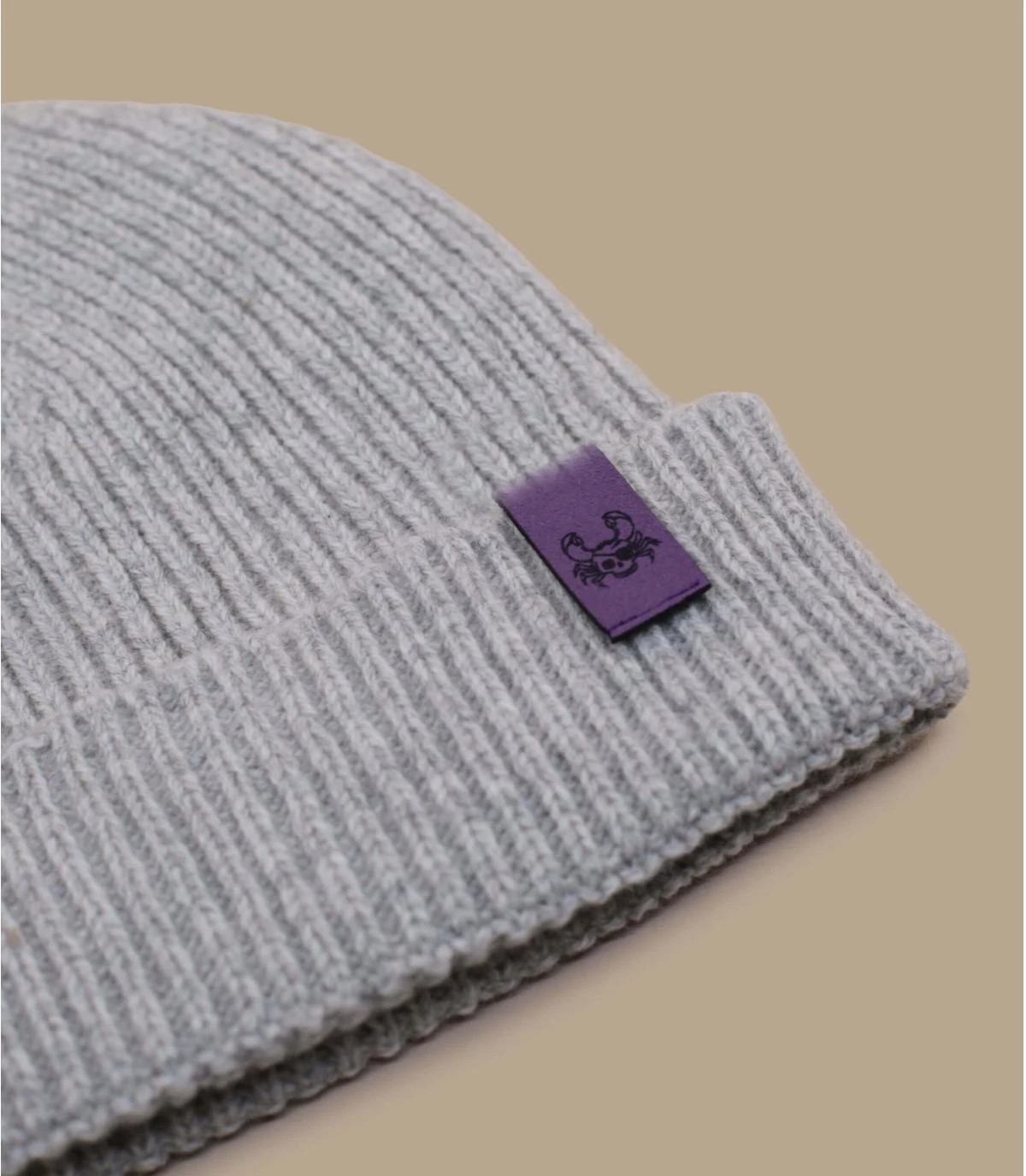 Bonnet Ocean Legend Grey Purple. Eco & Fabriqué En France 4 Bonnet Ocean Legend Grey Purple. Eco & Fabriqué En France – Image 2