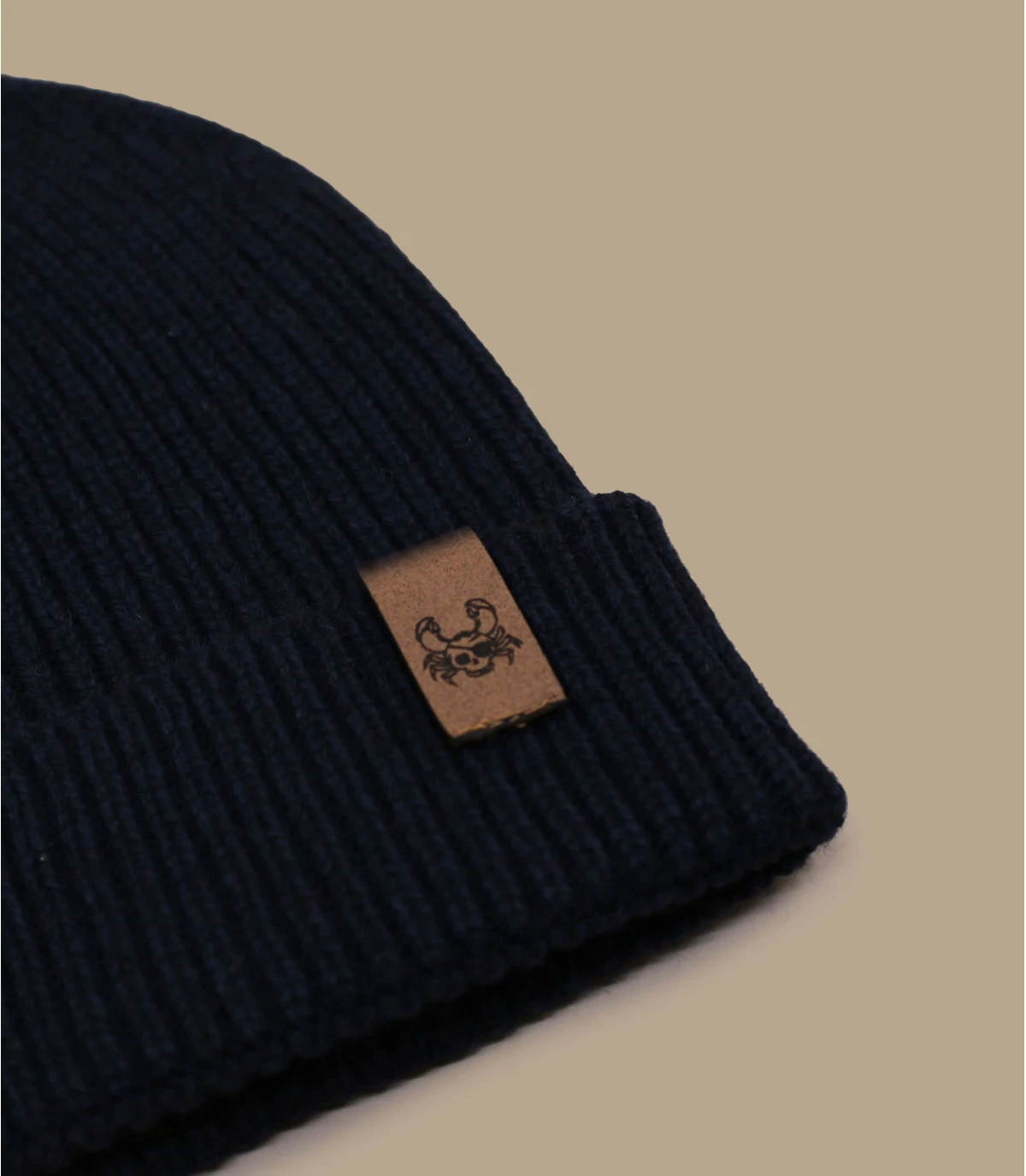 Bonnet Ocean Legend Navy Brown. Eco & Fabriqué En France 4 Bonnet Ocean Legend Navy Brown. Eco & Fabriqué En France – Image 2