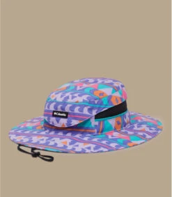 Columbia Bora Bora Printed Booney Purple Lotus -Monde Chapeau bora bora printed booney purple lotus 1