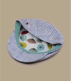 Bristol Checked Blue -Monde Chapeau bristol checked blue 3