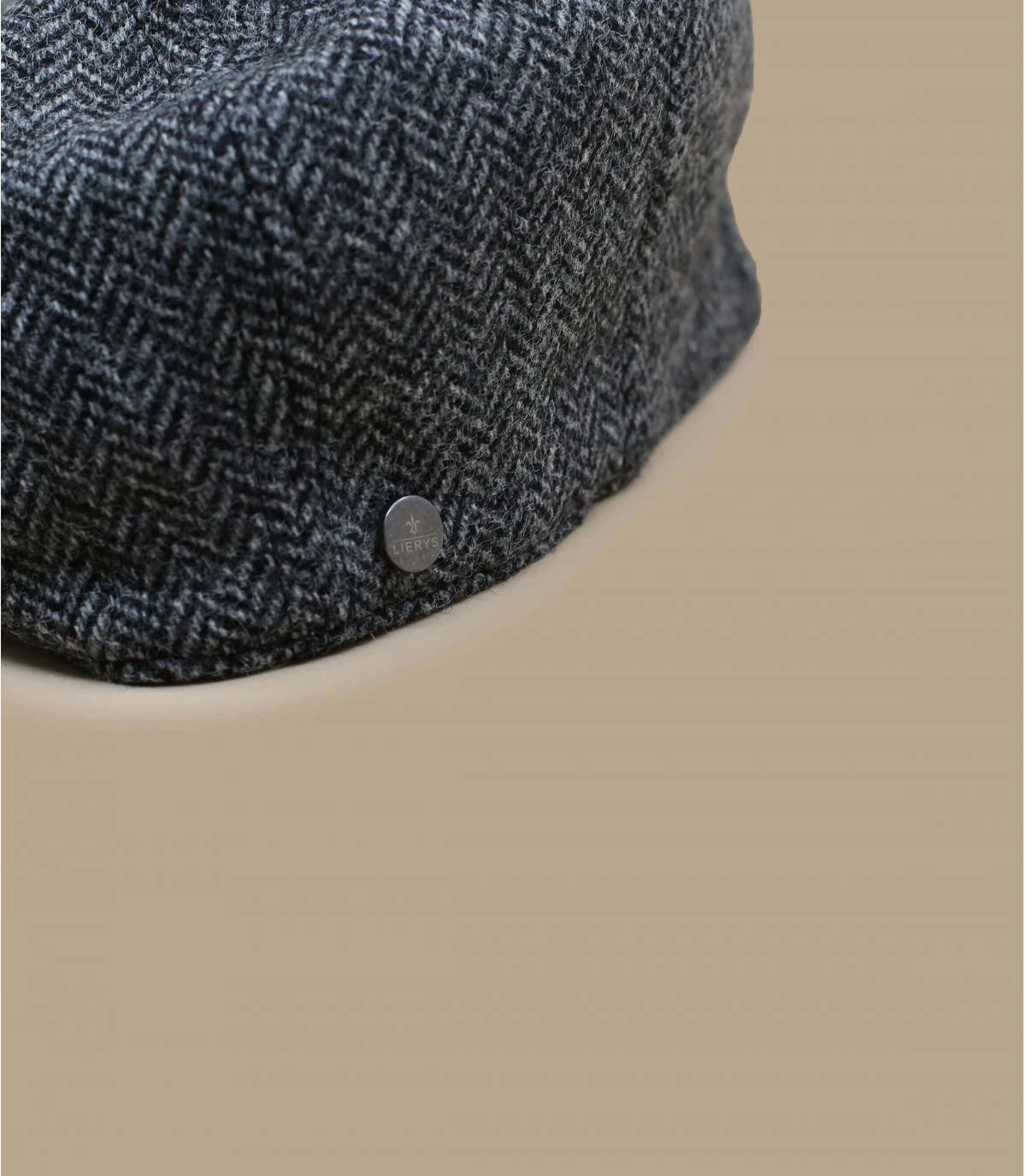 Britton Wool Herringbone Grey 4 Britton Wool Herringbone Grey – Image 2