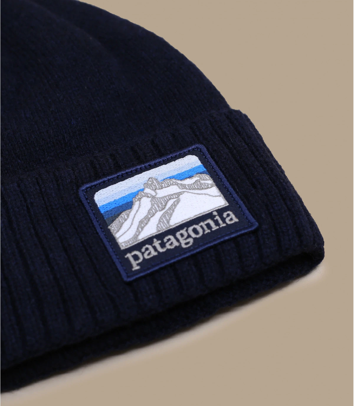 Patagonia Brodeo Beanie Navy Blue 5 Patagonia Brodeo Beanie Navy Blue – Image 3