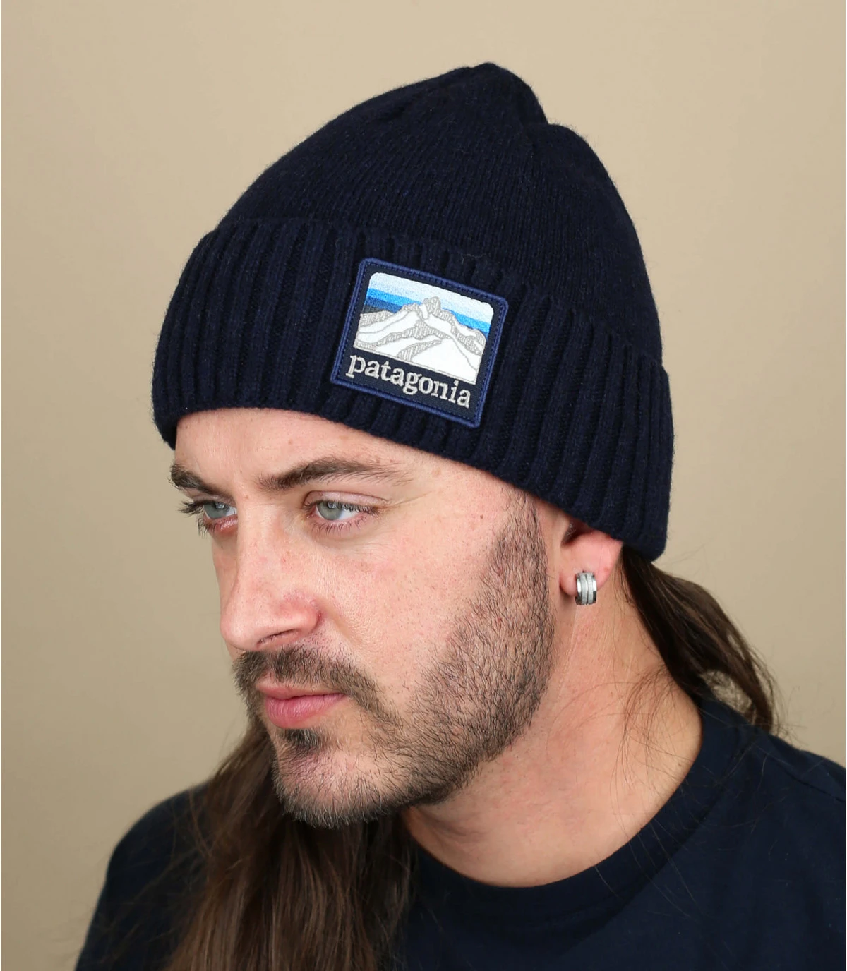 Patagonia Brodeo Beanie Navy Blue 3 Patagonia Brodeo Beanie Navy Blue