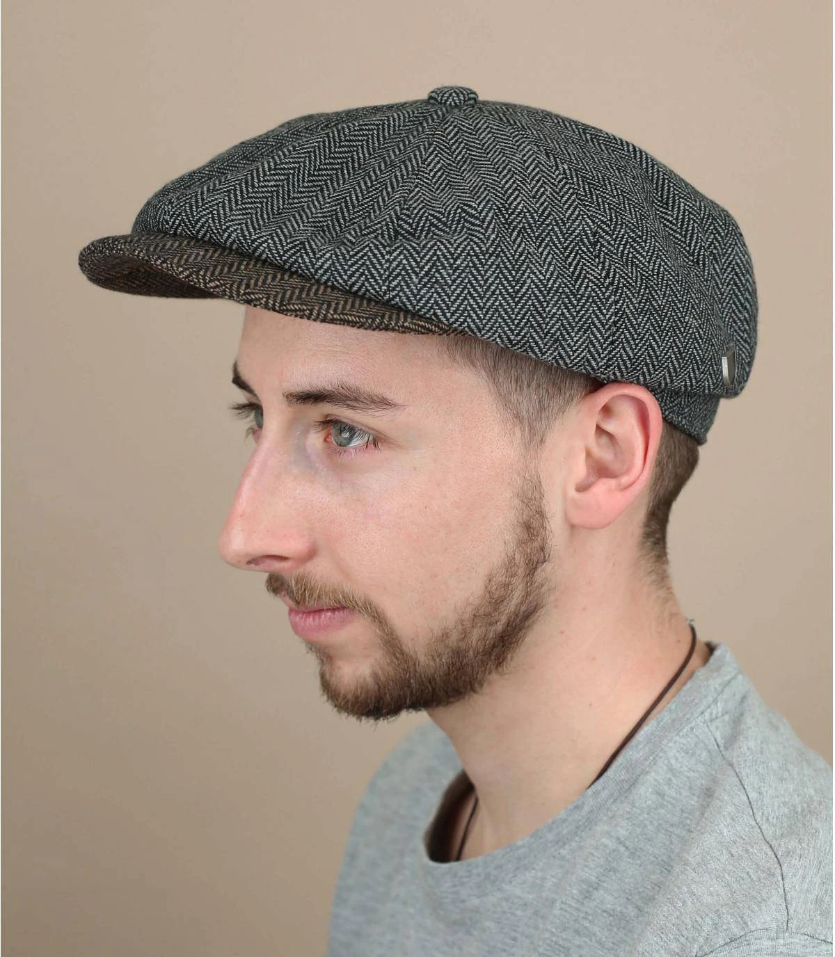 Brixton Brood Baggy Grey Brown 3 Brixton Brood Baggy Grey Brown